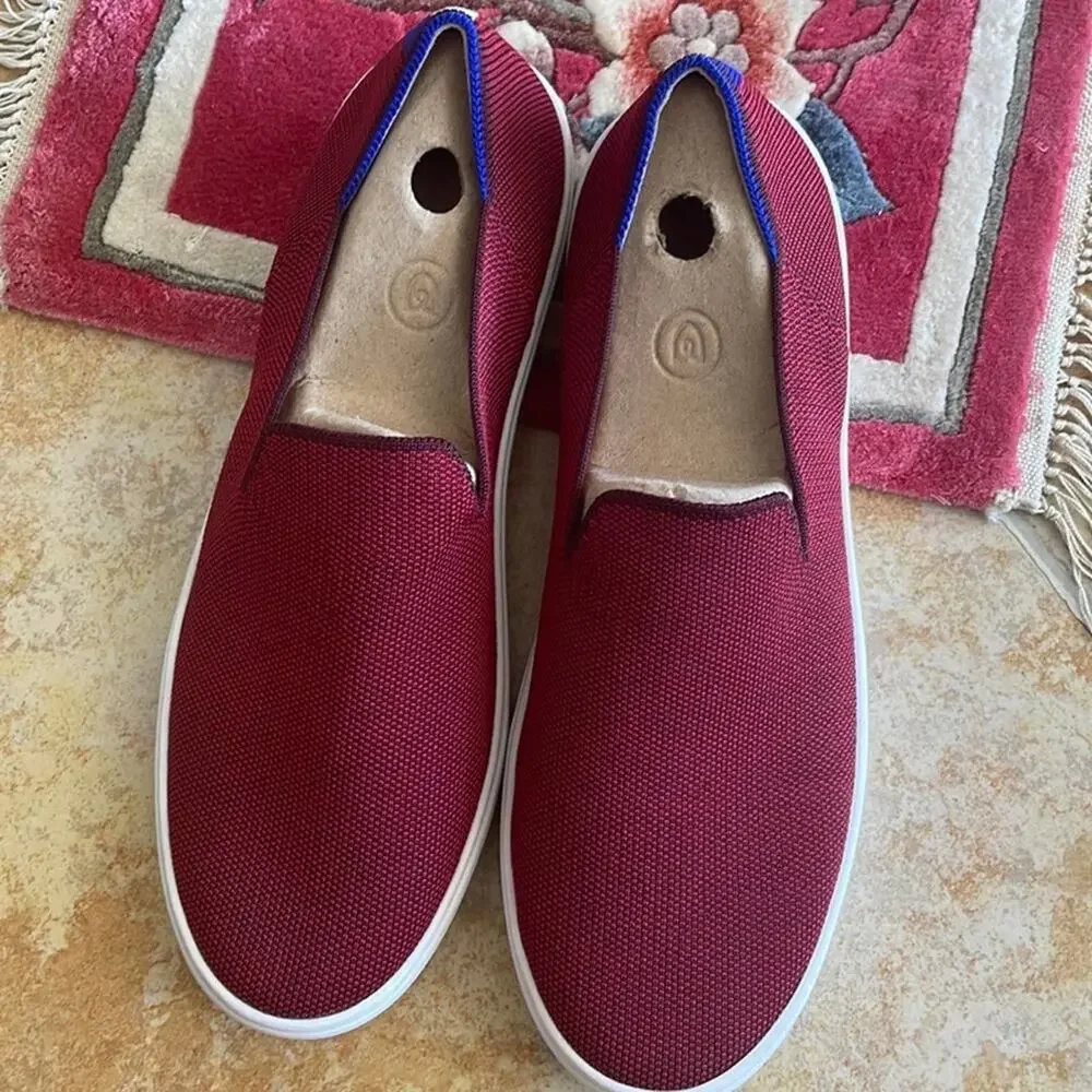 Rothy’s garnets Red size 10 slip on woman's sneakers